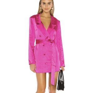 LOVERS & FRIENDS / KIMBER BLAZER DRESS / MAGENTA PINK / SIZE XS